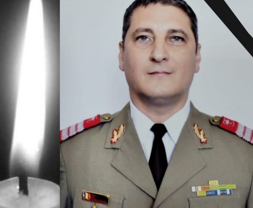 Plutonierul-adjutant Gabi-Victor Roman, aflat în misiune în Kosovo, a decedat, luni, 14 martie. Foto: Facebook/MApN