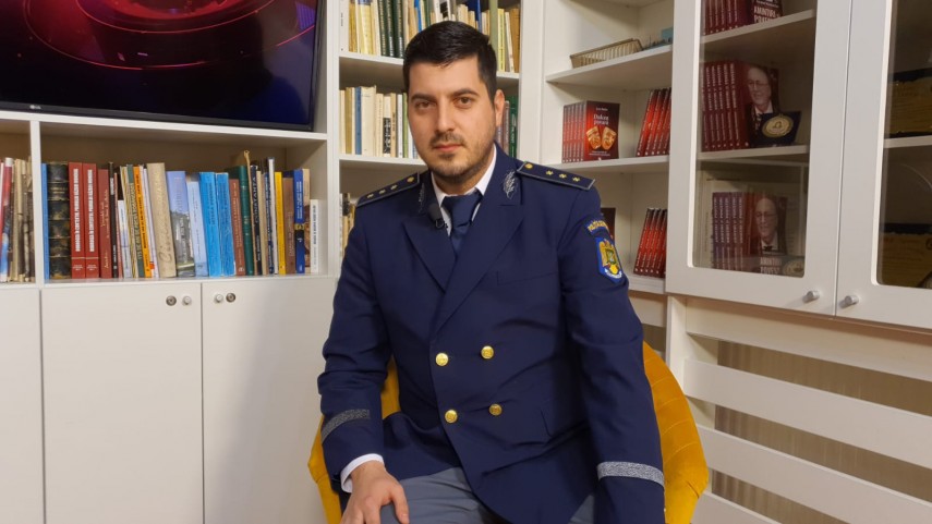 Insp.pp. Andrei Ene, Garda de Coastă, în studioul ZIUA LIVE