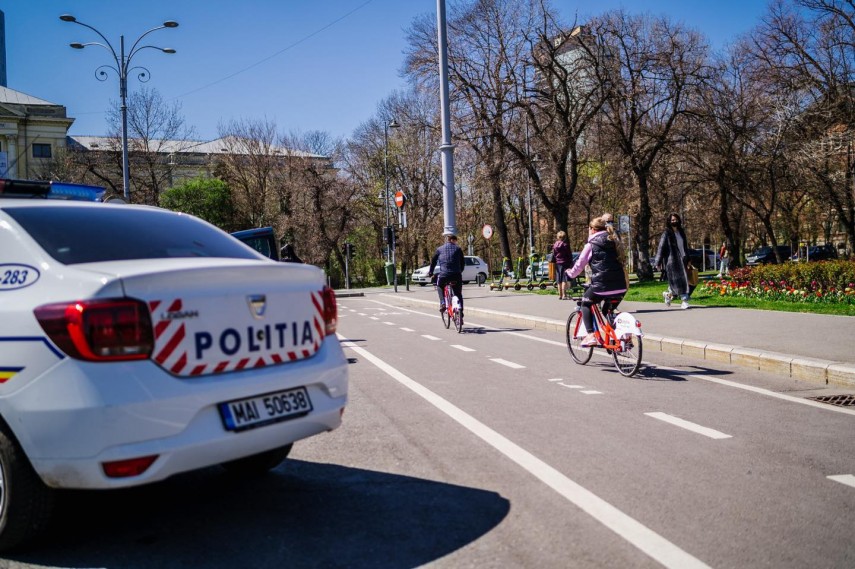 Intervenție a Poliției, Sursa foto cu rol ilustrativ: Facebook/Poliția Română 