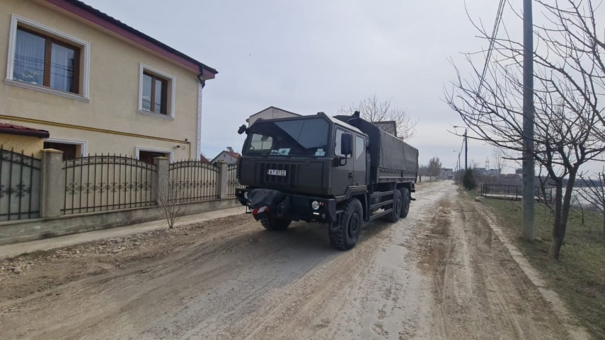 Tanc al Ministerului Apărării Naționale, în Constanța.