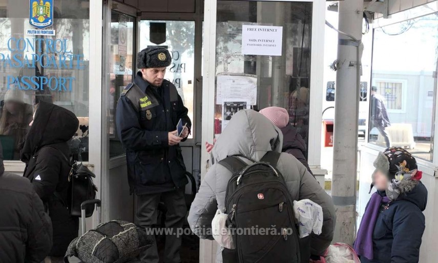 Polițist de frontieră. Sursa foto: Poliția de Frontiera