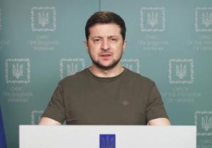 Volodimir Zelenski \'\'Războiul din Ucraina, poarta prin care Rusia vrea să pătrundă în Europa\'\'