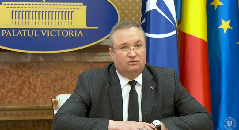 Premierul Nicolae Ciucă. Foto: Captură Youtube Guvernul României