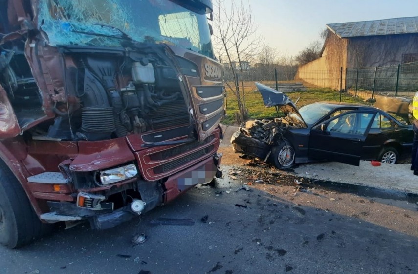 Accident Sursa foto ISU Argeș