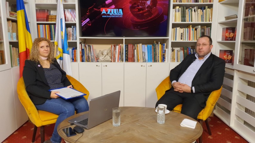 Cristian Crăciun, președintele AMVVD Constanța, în studioul ZIUA LIVE