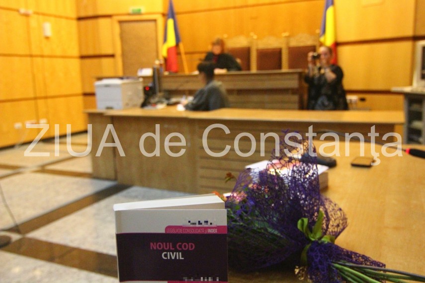 Judecători în sală, la Tribunalul Constanța. Foto cu rol ilustrativ din Arhiva ZIUA de Constanța