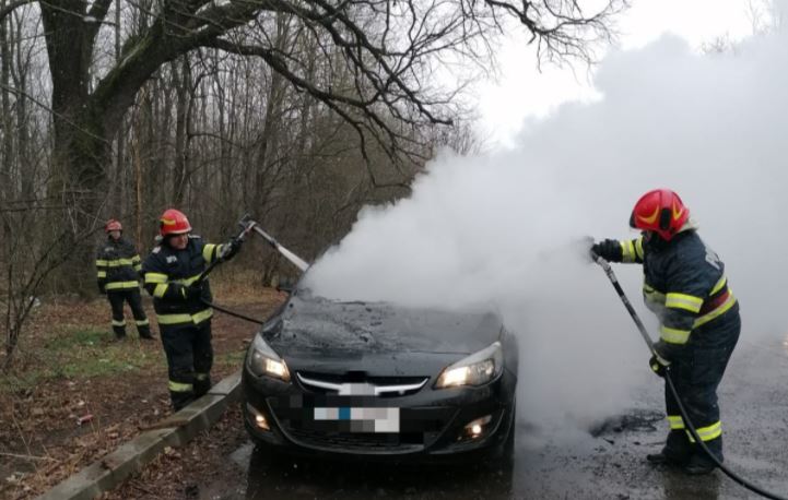 Imagine cu rol ilustrativ de la un incendiu, Sursa: ISU Giurgiu 