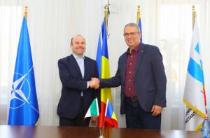 Constanța. Vergil Chițac, întâlnire cu ambasadorul Italiei în România. Ce au discutat (FOTO)