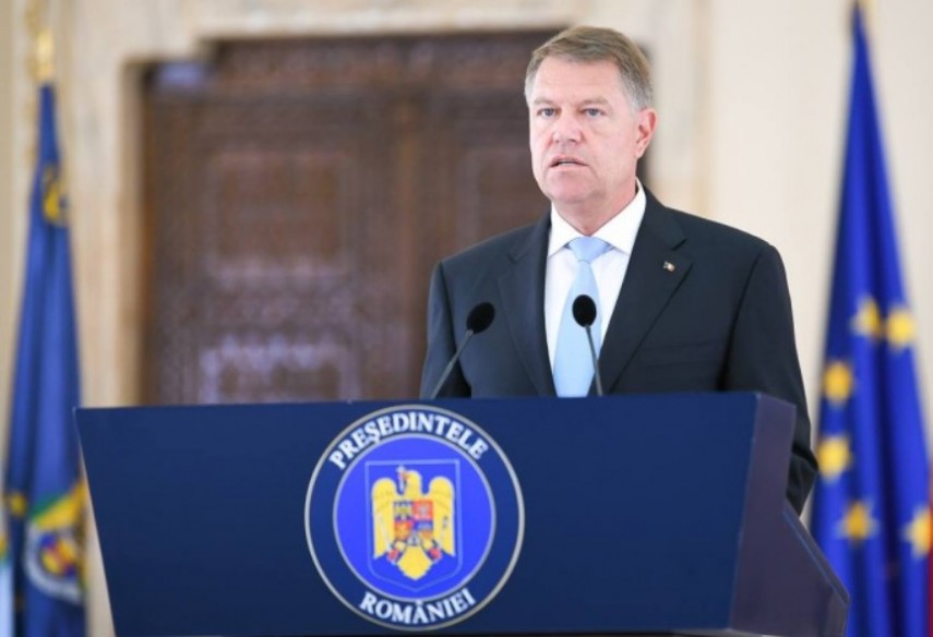 Președintele României, foto: Facebook/ Klaus Iohannis