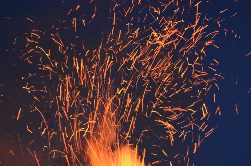 Imagine de la un incendiu, foto: Pexels