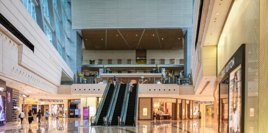Imagine dintr-un mall, Sursa: Pexels 