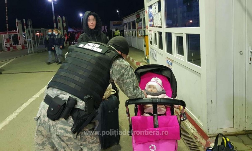 Polițist de frontieră. Foto: Poliția de Frontieră