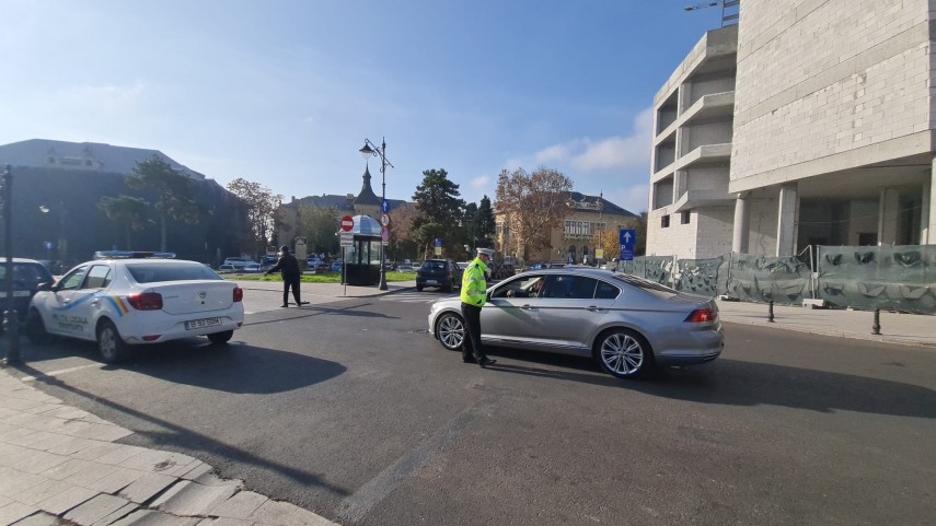 Constanța - Zona Peninsulară. Ziua instalării barierelor de acces