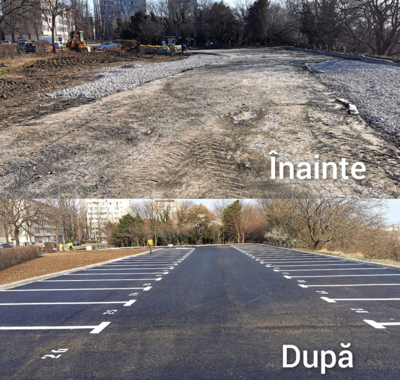 Spații urbane, reamenajate , foto: Primăria Constanța 