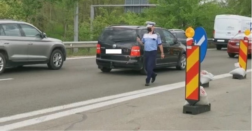 Imagini din trafic, foto: Arhiva ZIUA de Constanța 