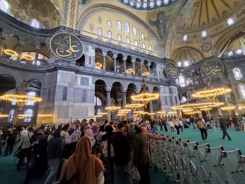 Hagia Sofia, foto: facebook/Colegiul Național de Informatică Spiru Haret Suceava- proiecte Erasmus+