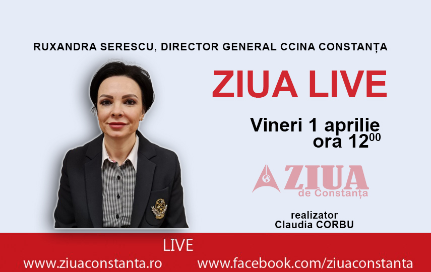 ZIUA LIVE. Planurile CCINA Constanta pentru anul in curs, in viziunea noului director general