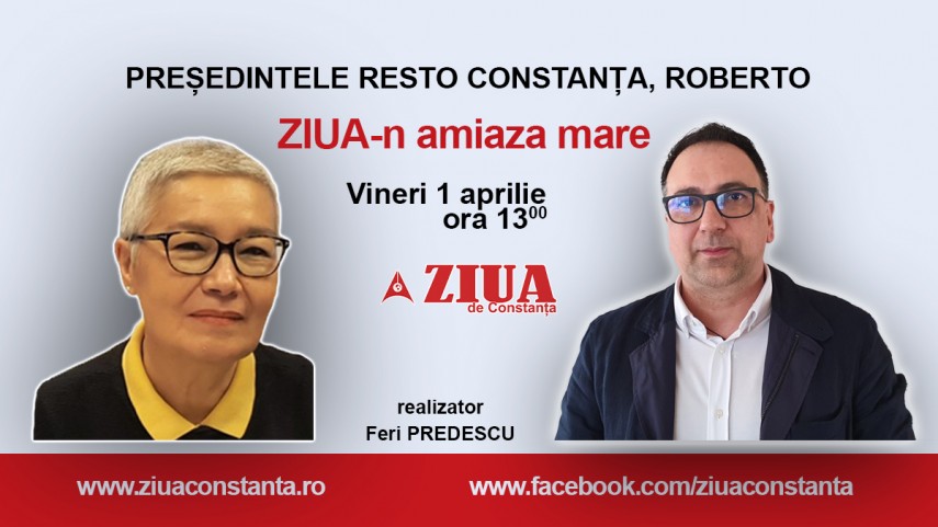 Presedintele RESTO, Roberto Tortora, la ZIUA-n amiaza mare  