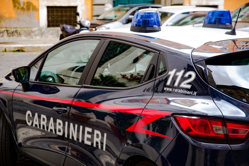 Mașina unui echipa de carabinieri Foto Pixabay