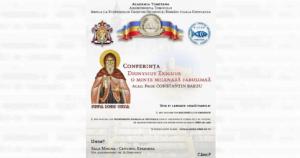 Conferință și lansare de carte la Arhiepiscopia Tomisului. Când are loc evenimentul 