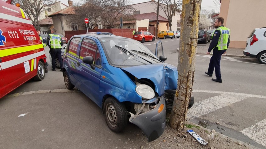 Accident în Constanța. Sursa foto: ZIUA de Constanța