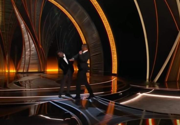 Momentul incidentului de la Gala Oscar Foto captură Youtube