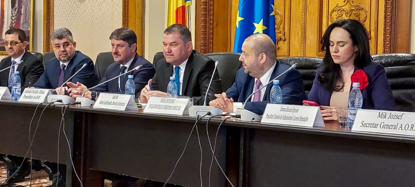 Adunarea Generală a Asociaţiei Oraşelor din România, foto: Facebook/ Cseke Attila