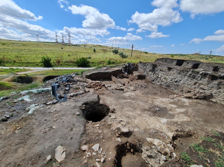 Cetatea Noviodunum, august 2021. Sursa foto ZIUA de Constanța