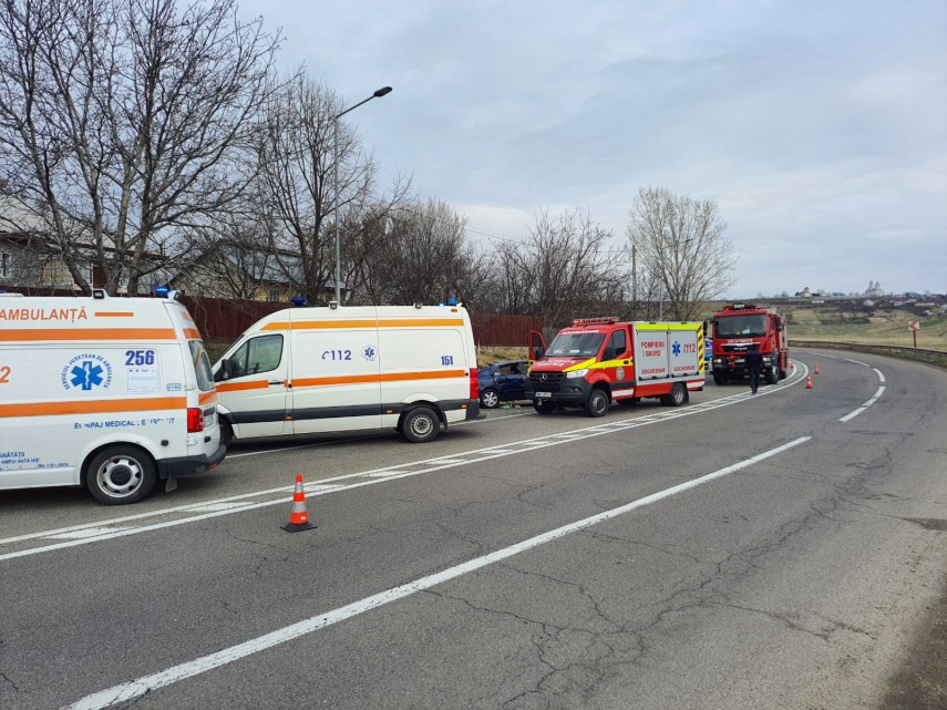Accident rutier pe DN1. foto cu rol ilustrativ: IPJ Iași