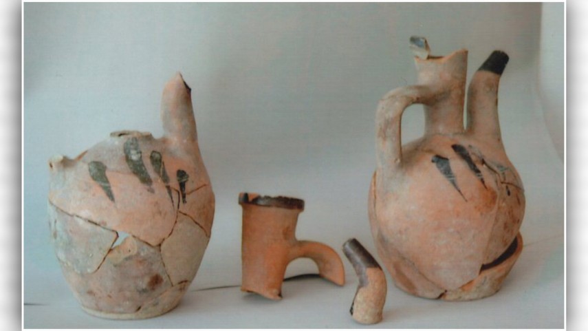 Fragmente ceramice (vase cu toartă) turceşti descoperite la Medgidia