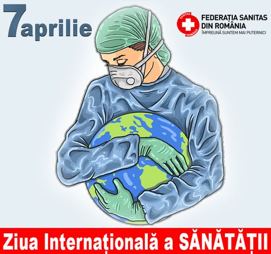 Ziua Mondiala a Sănătății. Foto: Facebook/Federația Sanitas