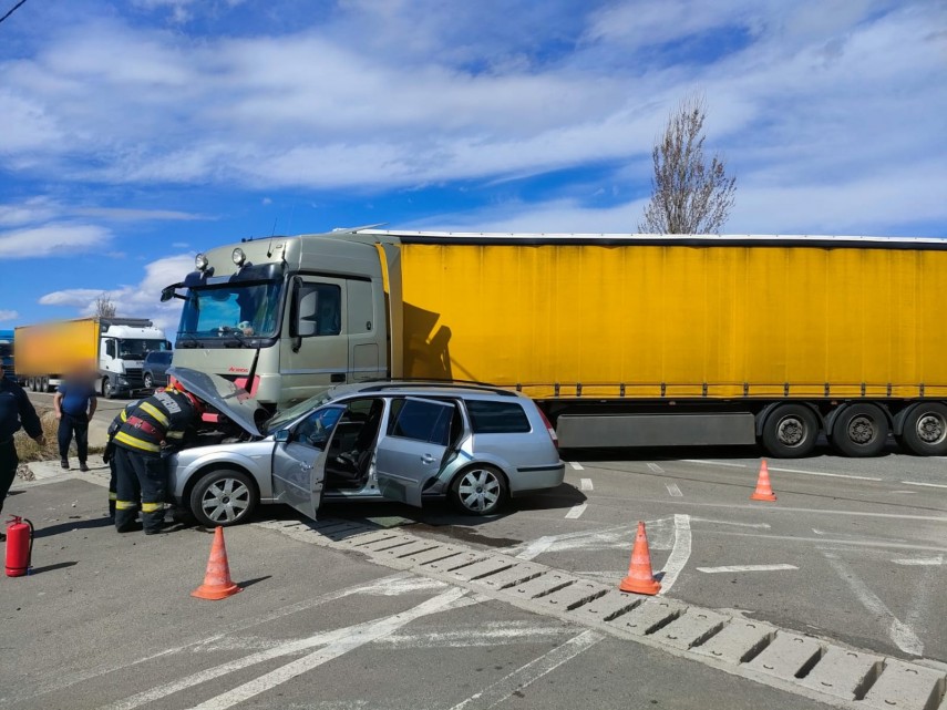 Accident rutier Sursa foto ISU Suceava