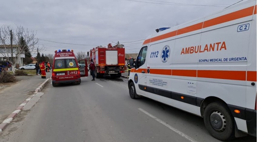 Imagine de la un accident, sursa: ZIUA de Constanța 