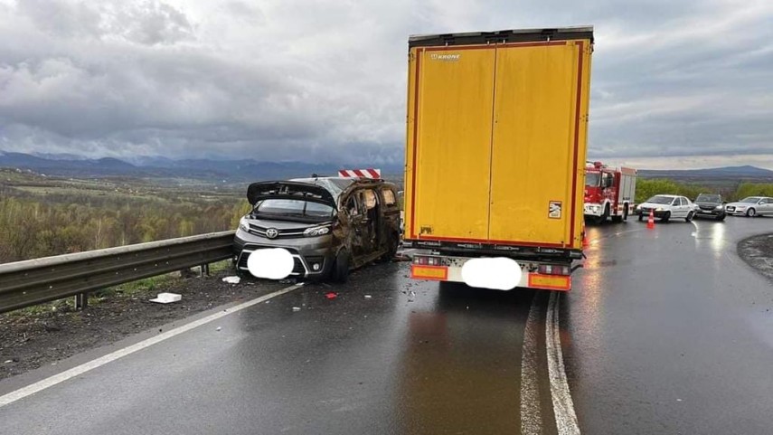 Accident Sursa foto ISU Timiș