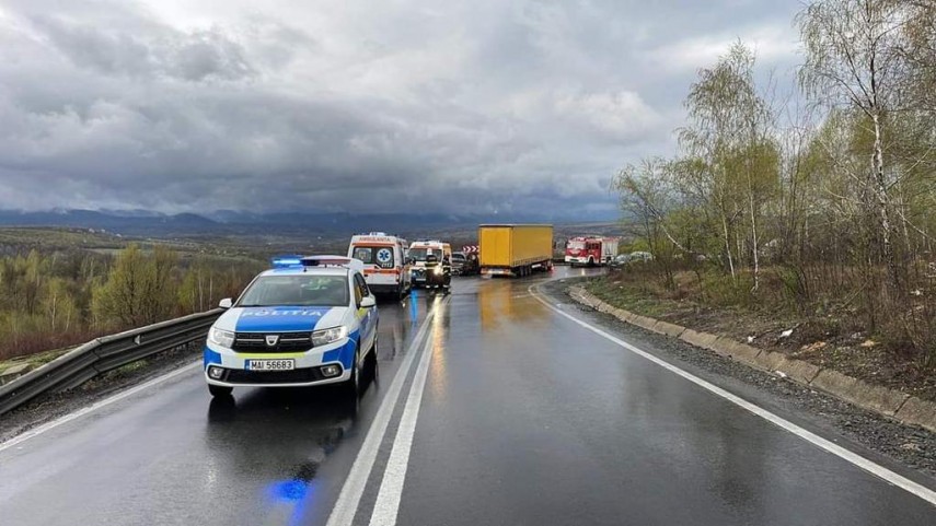 Accident Sursa foto ISU Timiș