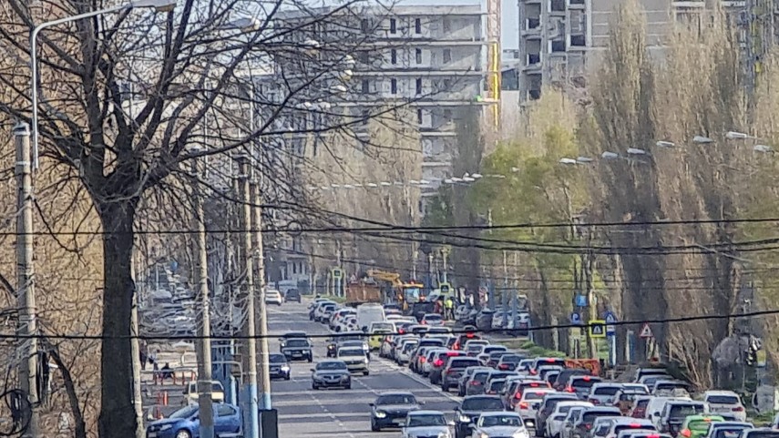 Trafic aglomerat Sursa foto ZIUA de Constanța