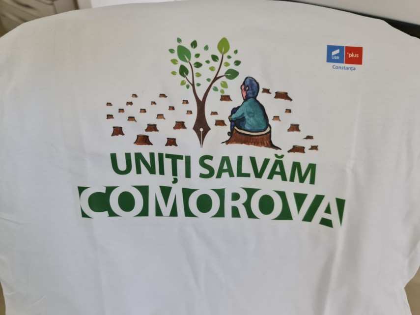 tricourile pentru campania de strângere de semnături 