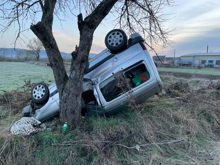 Accident Sursa foto IPJ Bistrița -Năsăud