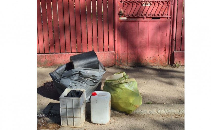 Deșeuri, foto: Primăria Constanța