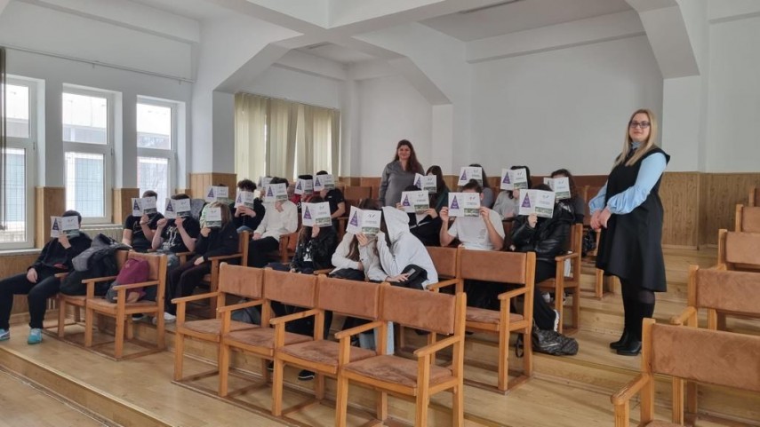 Curs Avocat în Școala Ta! Foto: ISJ Constanța