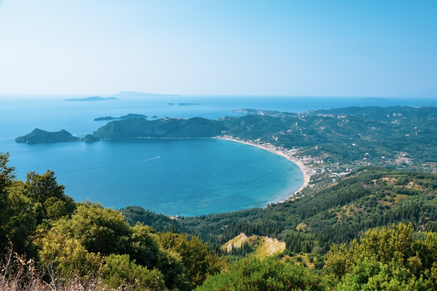 sew collar load 5 plaje impresionante în Insula Corfu!