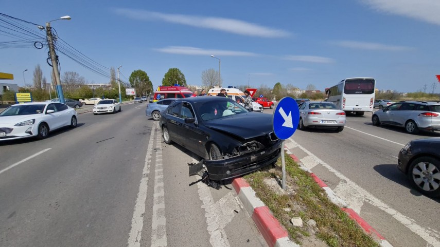 Accident rutier în Constanța. 