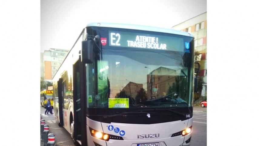 Traseu școlar, foto: CT BUS 