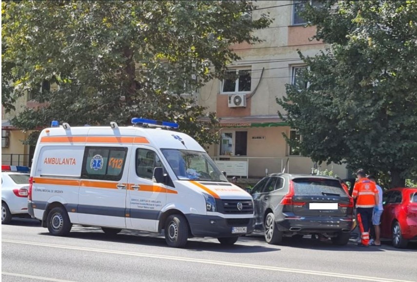 Imagine de la un accident, foto: ZIUA de Constanța