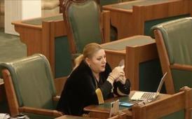Diana Şoşoacă a anunţat că este membră a Partidului S.O.S. România