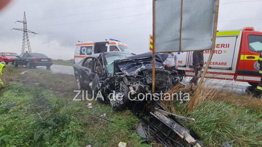 Accident rutier Galesu. Foto: ZIUA de Constanta