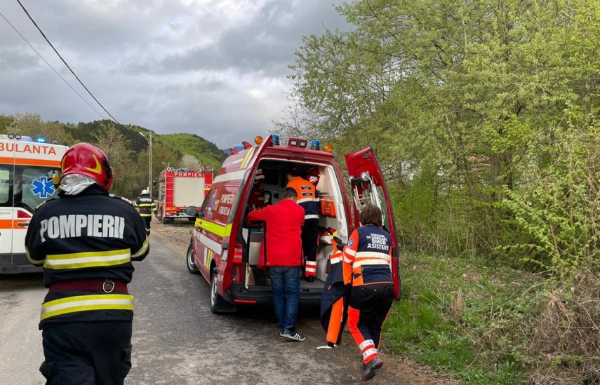 Accident mortal în județul Bihor. Foto: ISU Bihor