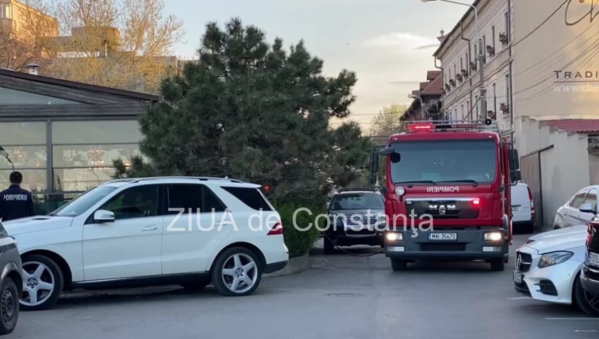 Constanta. Incendiu in bucataria unui restaurant din Centru (GALERIE FOTO si VIDEO) 