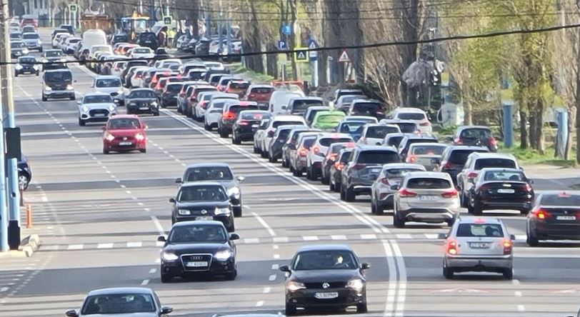 Trafic aglomerat Sursa foto ZIUA de Constanța