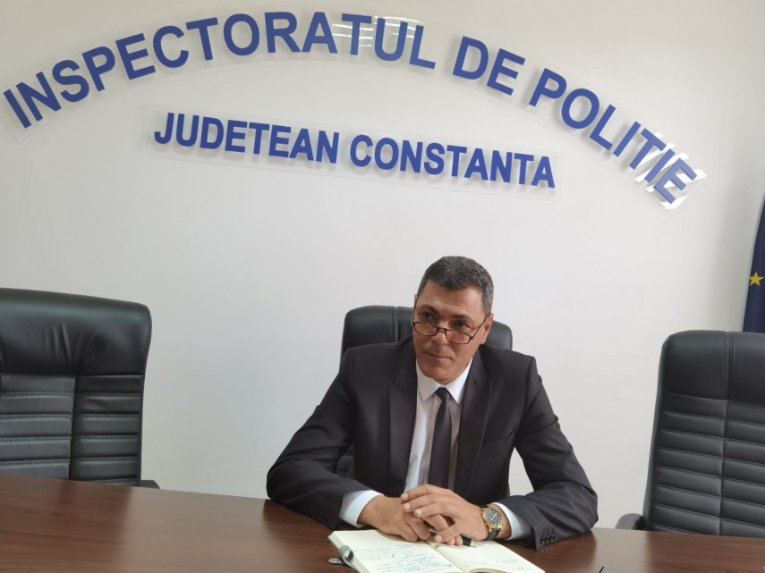 Chestorul de poliţie Adrian Glugă, șeful IPJ Constanța